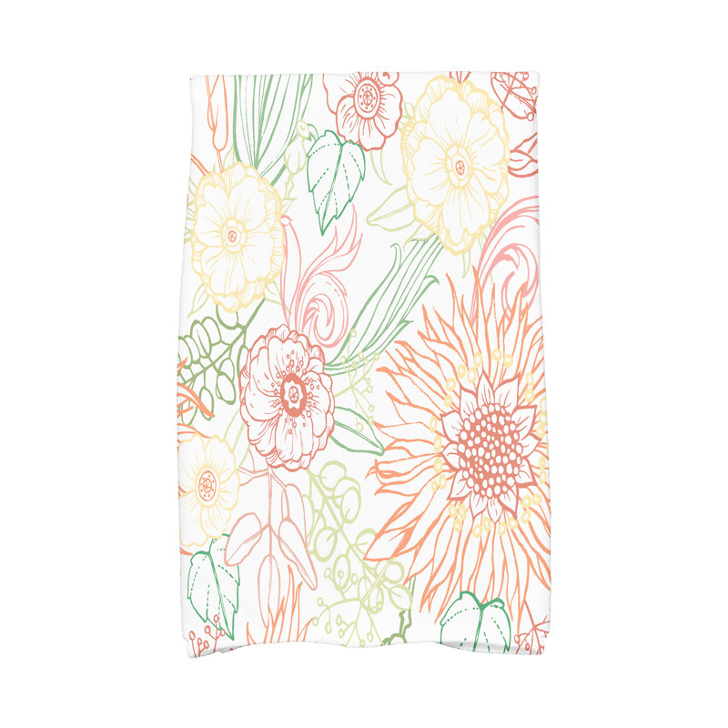 Amergin Hand Towel, Orange