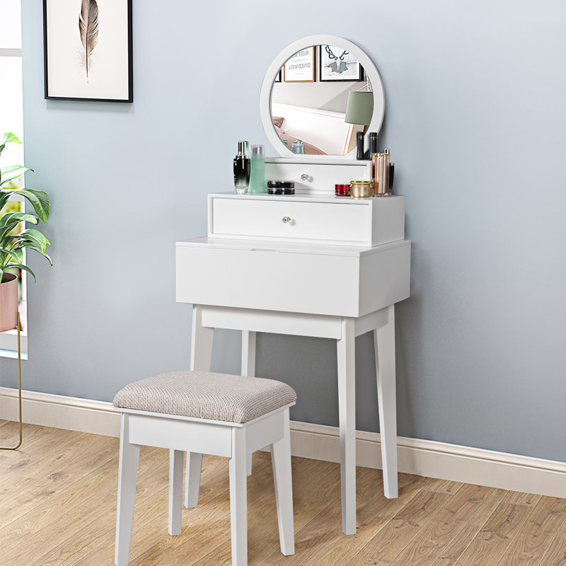 Kobbe Dressing Table with Mirror