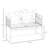 Ashly Metal Outdoor Bench