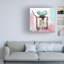 Art sur toile Sasha Fire Girl III-57648759