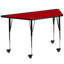 Table d'activité en stratifié Goddard Mobile HP - Pieds réglables-12526560-115192958