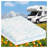 10-Inch RV Short King Memory Foam Mattress with Gel Infusion and Breathable Cover
