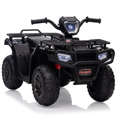 Voiture à piles pour enfants de 12 V avec véhicule à DEL avec lumière DEL