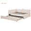 Lit de jour en L pleine grandeur avec lit gigogne escamotable et ports USB-1381792506