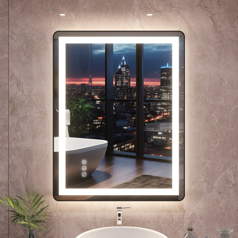 Miroir mural Dokes, 36 po x 28 po