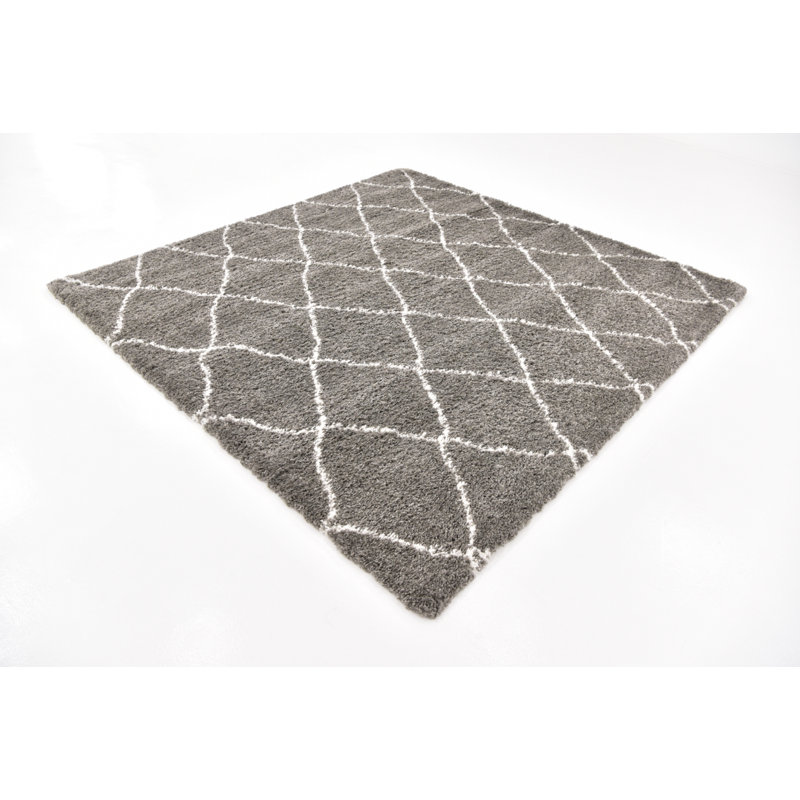 Reardon Geometric Indoor Rug, Square 8'
