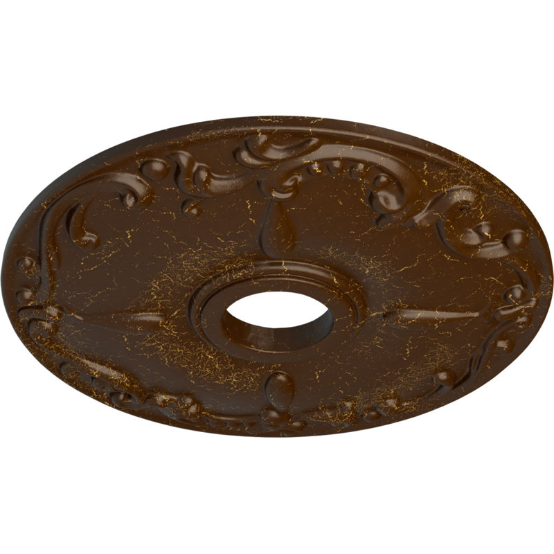 18 po de diamètre extérieur x 3 1/2 po de diamètre intérieur x 1 1/4 po de médaillon de plafond Kent (convient aux auvents jusqu'à 5 po)