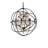 Svante 6 - Light Globe Chandelier-22858637-22858639