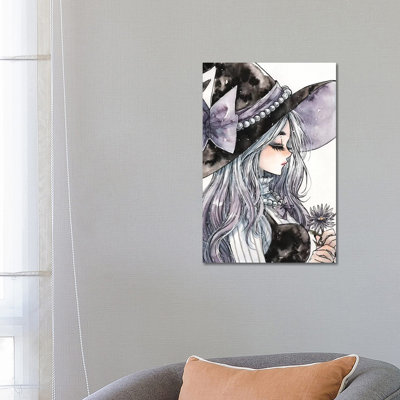 Lavender Witch 1 Piece Wall Art on Canvas