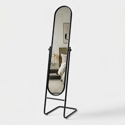 Harbour Housewares Round Full-Length Mirror