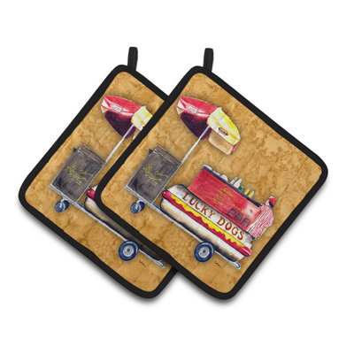 Caroline's Treasures Polyester Potholder Set