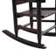 Chaise berçante pour enfants en chêne - d'intérieur ou d'extérieur - convient aux enfants - ESP durable, chaise-41624236