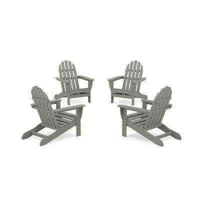 POLYWOOD Classic Adirondack Conversation Set
