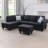 Halid Wide Sofa & Chaise with Ottoman-1571242489-1589847006