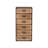 30.7" H 6 Drawers Solid Wood Metal Frame Industrial Cabinet