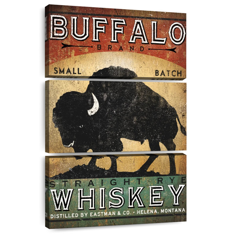 Brampt Buffalo Whiskey, 32'' H x 20'' W