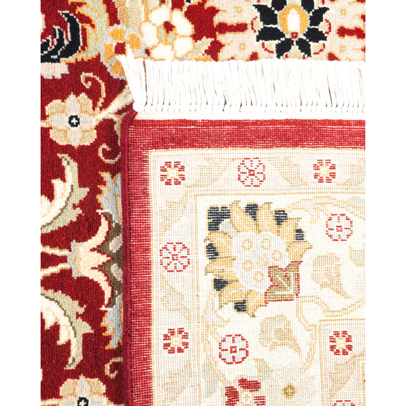 Classic One-of-a-Kind 4'2" X 6'3" Hand Knotted Area Rug