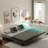 Metal Daybed With Led And Adjustable Trundle-568763220