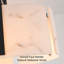 Plafonnier semi-encastré 3 lumières en albâtre naturel avec texture unique-57317813