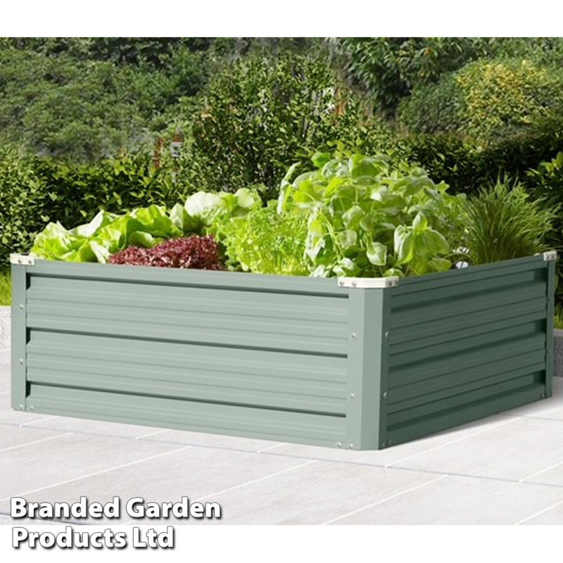 Braud Metal Raised Flower Bed (x2), 84Cm H x 34Cm W x 5Cm D