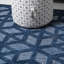 Tapis intérieur / extérieur bleu marine Arionna-2061875544