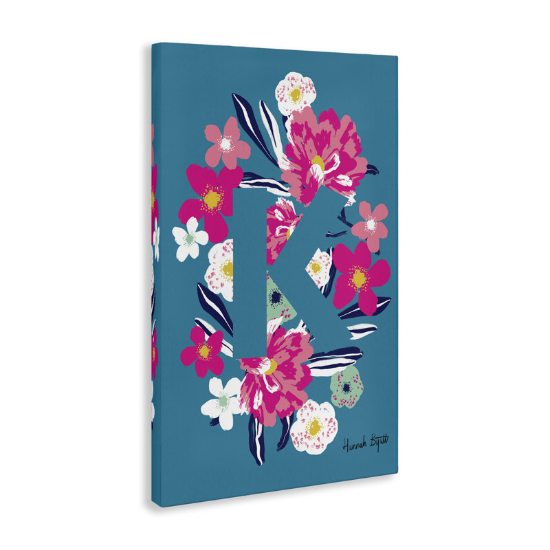 Art floral sur toile Floral Bloom, H 45 po x l 30 po