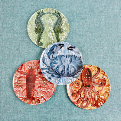 Hashimoto DINNER PLATES S/4 ASSORTED
