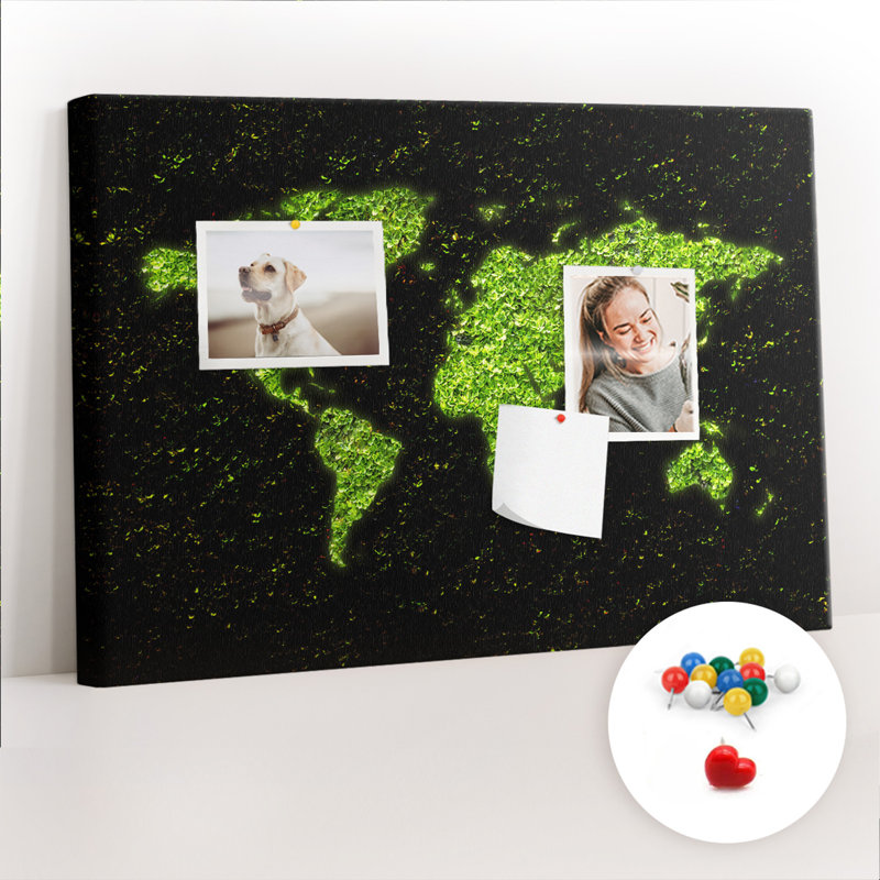 Antanique Cork Corkboard / Bulletin Board