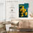 Harnek Daffodils On Teal-108505609
