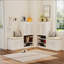 Armoire à chaussures multifonctionnelle avec banc et compartiment de rangement 7 + 3