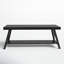 Table basse à tréteaux avec rangement Isakson-46729403