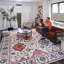 Tapis intérieur / extérieur lavable beige-597546286