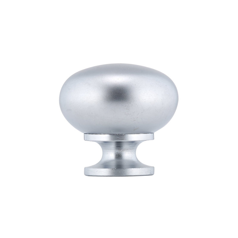 Poignée champignon Expression de 1 1/4 po de diamètre, Chrome mat