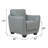 Doud Leather Armchair-1369965890