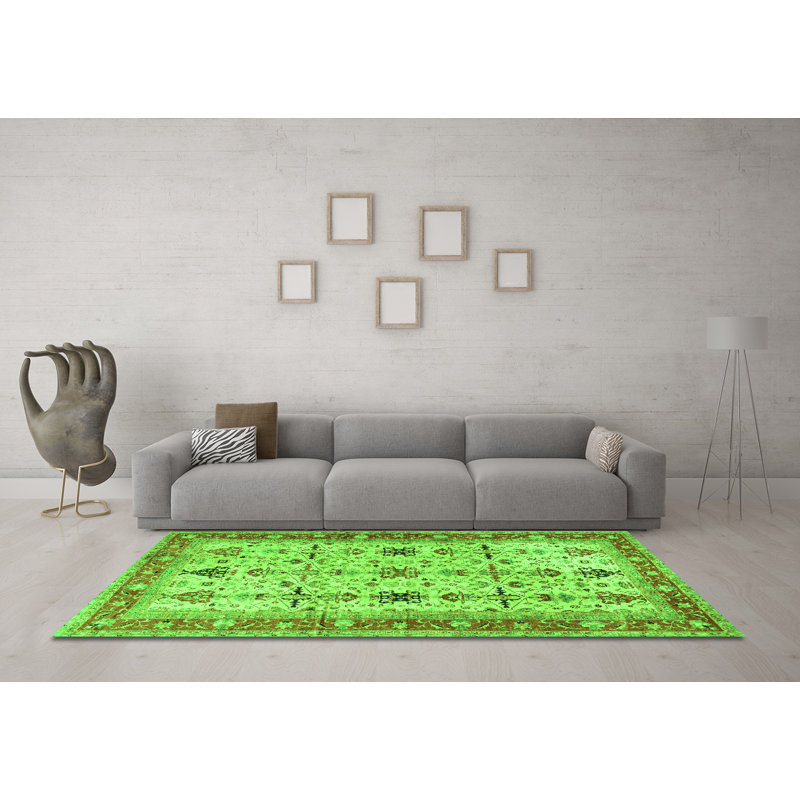 Tapis verts Traditional 2943, Carré 3 pi