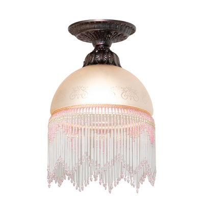 8" Wide Roussillon Flushmount