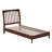 Ambie Low Profile Solid Wood Slatted Spindle Sleigh Bed-51407722-51407723