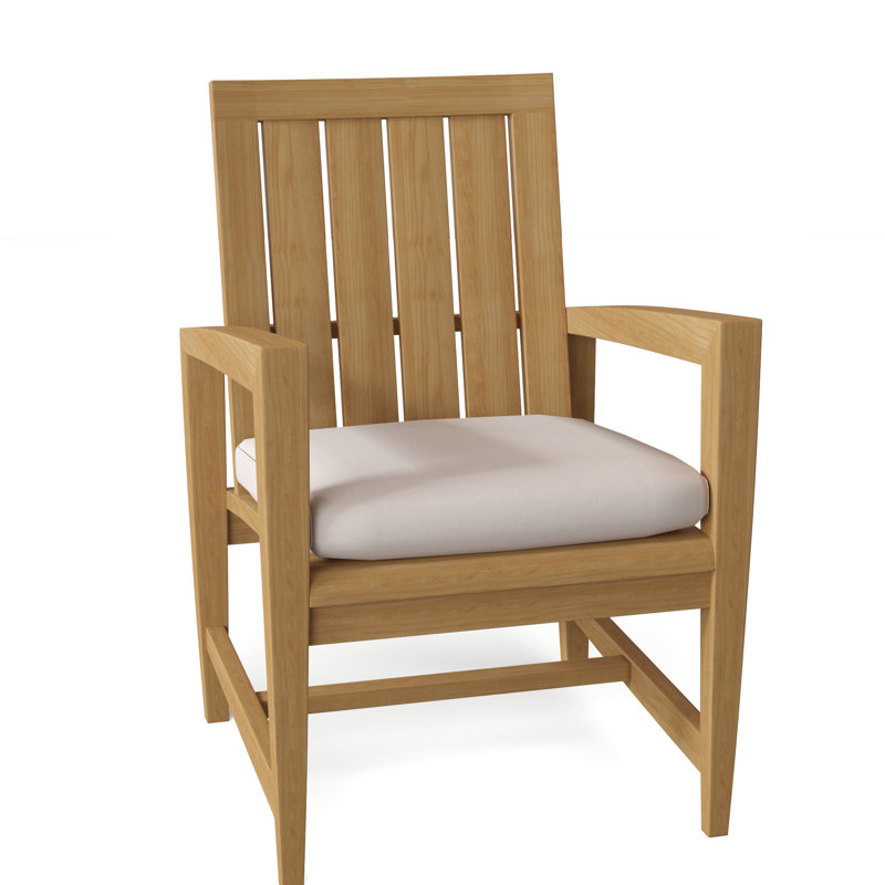 Amalfi Outdoor Dining Armchair, Canvas Canvas Sunbrella® Canvas