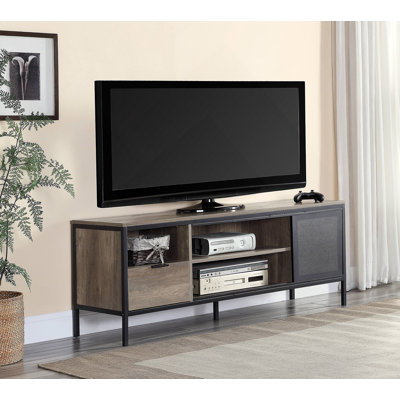 Nantan Rustic Oak TV Stand With Stable Support And Multi - Functional Design For Enhanced Home Entertainment And Organization