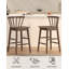 Tabouret de comptoir moderne en bois massif de 24 po, tabourets pour îlot de cuisine avec dossier-1661507411-1666775512