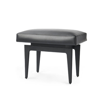 Winston Leather Accent Stool