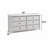 Vertou 6 Drawer Dresser