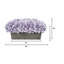 Arrangement d'hortensias lavande en pot synthétique-1298692311-1229956896