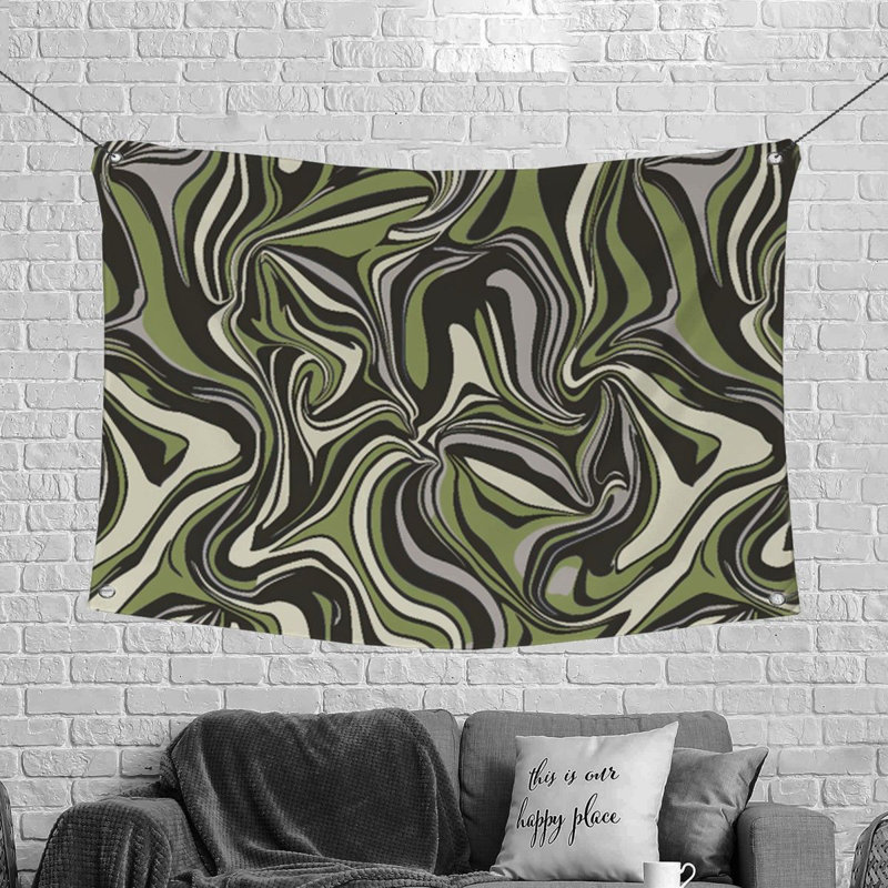 Plain Weave Muslin Microfiber Fabric Tapestry, 88" H x 104" W