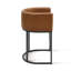 Tabouret de bar rembourré en similicuir-2001614376