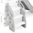 Joyldias 70.9'' W 9 In 1  Plastic Climber Toddler Slide, Toddler Playground With Double Slides,-100156936