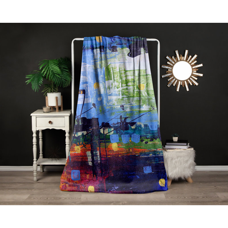Couverture en sherpa-SHER159, L 50 po x L 60 po