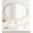 Scalloped Oval Bathroom Mirror-2137868751