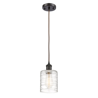 Malcolm 1 - Light Single Drop Pendant Pendant