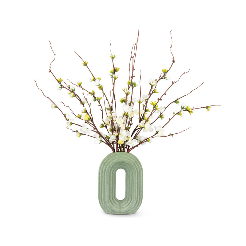 Sage Quince Bud Arrangement